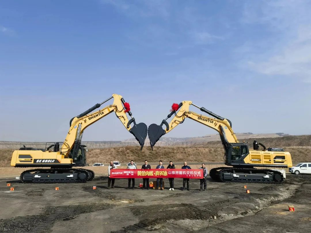 “開門紅”不斷 | 山推礦山挖機(jī)再次批量交付！